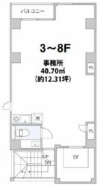 リヨンドール秋葉原 4階 間取り図