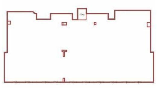 GRAN EBISU B1階 間取り図