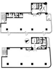 CAMEL築地2 2-3階 間取り図
