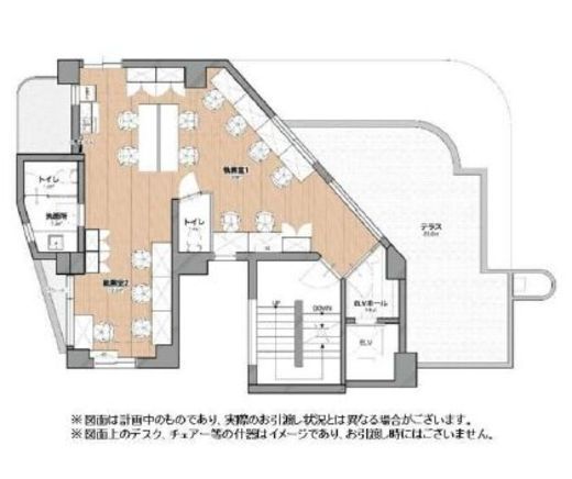 TERRACE HILL AOYAMA (旧リージェンシー新坂) 6階 間取り図