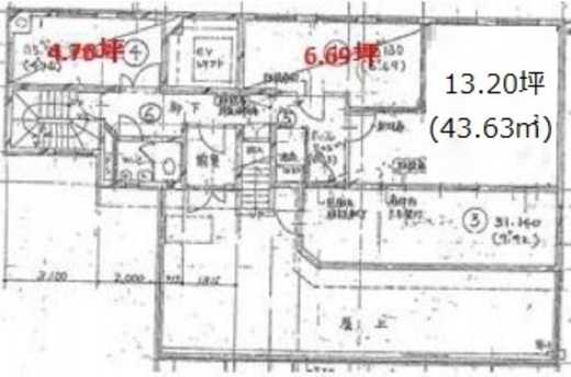 丹生ビル 7階 間取り図