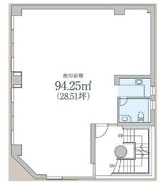 SK代々木ビル 2階 間取り図