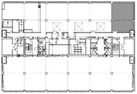 NTT虎ノ門ビル 8階 間取り図