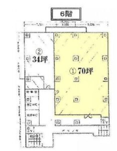 大東芝浦ビル 6階1 間取り図