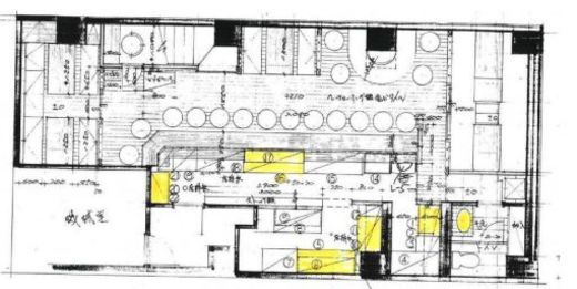 銀星ビル B1階 間取り図