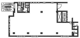 カプリース青山 301-302 間取り図