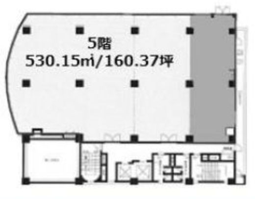 新川K・Tビル 5階 間取り図