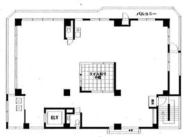 CATビル 9階 間取り図