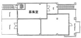 神宮前COURT A 1階A3 間取り図