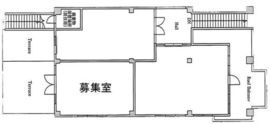 神宮前COURT A 1階A6 間取り図