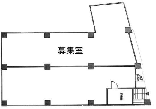神宮前COURT C B1階C1 間取り図