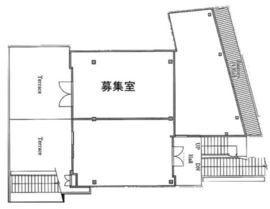 神宮前COURT C 1階C5 間取り図