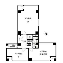 NIT築地ビル 403 間取り図