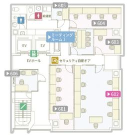 ビジョンワークス有楽町 602 間取り図