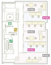 ビジョンワークス有楽町 905 間取り図