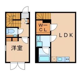 HORIJUKU PLACE SHIROKANE(SOHO) 101 間取り図
