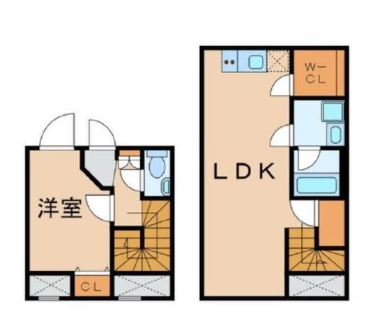 HORIJUKU PLACE SHIROKANE(SOHO) 102 間取り図