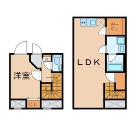 HORIJUKU PLACE SHIROKANE(SOHO) 102 間取り図