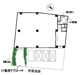 坂本ビル(外苑前) 1階 間取り図