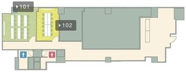 ビジョンセンター浜松町 102 間取り図