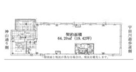 梅澤ビル 3階 間取り図