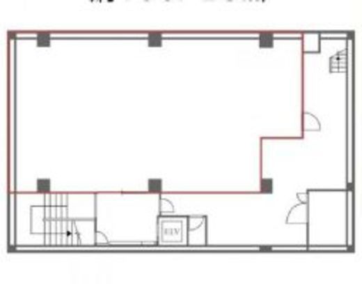 六本木トリニティビル B1階 間取り図