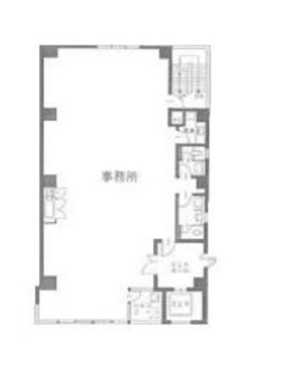 千城ビル 9階 間取り図