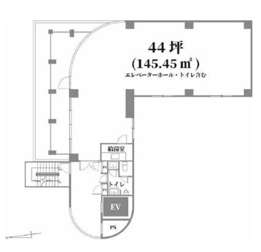 アイザック東麻布 4階 間取り図