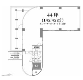 アイザック東麻布 4階 間取り図