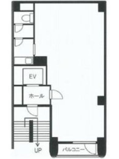 サンクビル 6階 間取り図