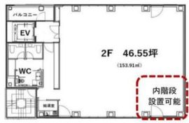LINEVIEW京橋 2階 間取り図
