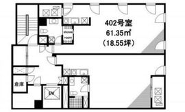 ASITIS芝 402 間取り図