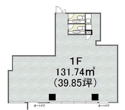 Giraffa 1階 間取り図