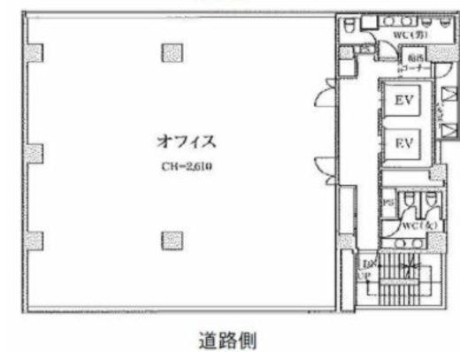 GYB秋葉原 6階 間取り図