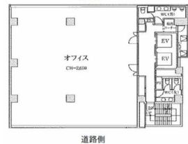 GYB秋葉原 6階 間取り図
