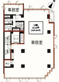 F93 Nanpeidai 2階 間取り図