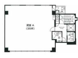 楠本第3ビル 2階 間取り図