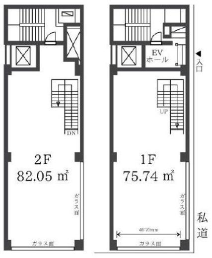 パラッツオカリーナ 1-2階 間取り図