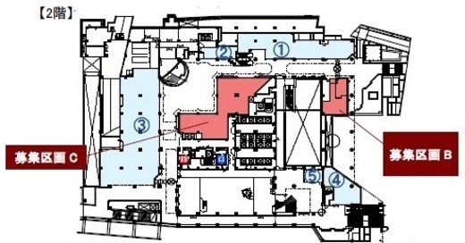 城山トラストタワー 2階区画A 間取り図