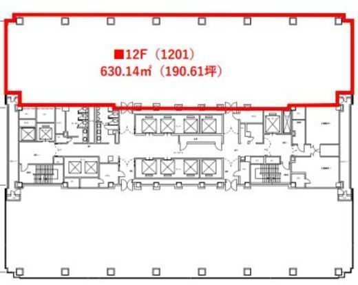 紀尾井町ビル 1201 間取り図