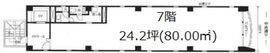 一東洋ビル 7階 間取り図