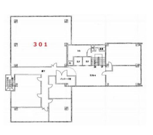 第3東ビル 301 間取り図