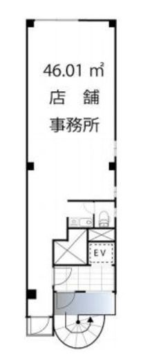 サンゴビル 4階 間取り図