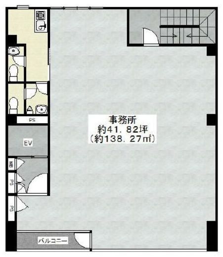 NTイリフネビル 5階 間取り図