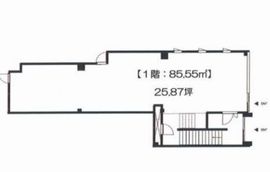 (仮称)西神田ビル 1階 間取り図
