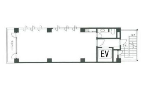 協和ビル(麹町) 4階 間取り図