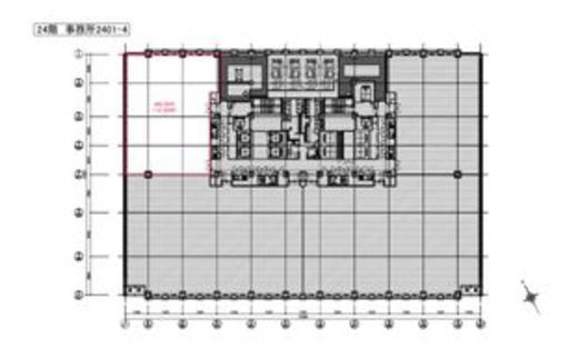 KYOBASHI EDOGRAND（京橋エドグラン） 24階 間取り図