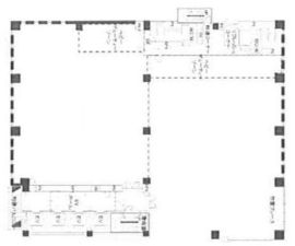 渋谷ファーストプレイス 4階 間取り図