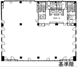 NK真和ビル 9階 間取り図