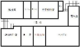 マウンテンビル B1階 間取り図